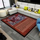 Lightning Rug  Magic The Gathering Rug  Magic Card Decoration  Urza s Saga Rug