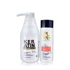 Brazilian Keratin 5  Curly Frizzy Damaged Hair Treatment   Purifying Shampoo