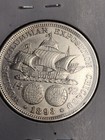 1893 Columbian Expo Silver Half Dollar Coin Chicago World s Fair