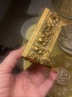 Vintage Mini Vanity Mcm Ormolu Metal Mini Kleenex Tissue  Holder