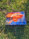 Nerf N-strike Elite Stryfe Orange 6 Blue Dart Motorized Blaster Gun New In Box