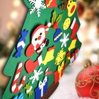 Diy Felt Christmas Tree For Toddlers With 30pcs Ornaments  Montessori Xma