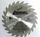 Milwaukee 48-40-4108 6-1 2  X 24 Teeth Cordless Thin Kerf Saw Blade  bulk 