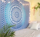 Mandala Indian Traditional Hippie Cotton Wall Tapestry Bohemian Ombre Bedspread