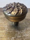Vintage Heavy Metal Solid Door Knob Victorian Ornate Detailed Nice  Patina