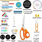 Sewing Kit For Adults Beginners  Portable Needle Thread Repair Kit Heavy Duty
