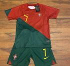 Cristiano Ronaldo  7 Portugal Home Jersey Kids