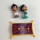 Disney Parks Princess Jasmine Aladdin Storybook Playset 2 Mini Figures   Carpet