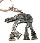 Star Wars At-at Atat Figurine Metal Replica Keychain Key Chain Collectible Ss