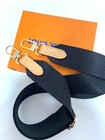 Louis Vuitton Shoulder Strap Adjustable Crossbody Shoulder Replacement Black