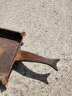 Vintage 7 5  Square Cast Iron Skillet W  Pour Spouts  Unbranded  Unfinished