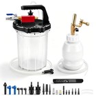 3l Vacuum Brake Bleeder Pump Kit  1l Refilling Bottle   Adapters For