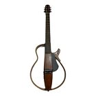 Yamaha Slg200s Nt Steel String Silent Guitar With Hard Gig Bag12a