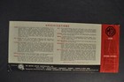1959 Mg Mga 1500 Roadster Sales Brochure Sheet Original 59