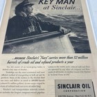 Vintage Print Ad 1950 Sinclair Oil Genuine Magazine Advertisement Ephemera