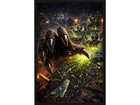 Roswell Breach    Alien Canvas     3d Illusion Breakout Wall Art