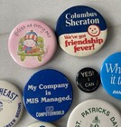 Vintage Advertising Pins Buttons Pin Backs Lot