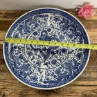 Antique 18thc Qing Dynasty Qianlong Mark - Chinese Porcelain Dragon Plate