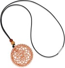 Lotus Of Life Tensor Ring Necklace     Sacred   Lost Cubit Frequencies  Pure Cop