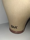 Gex Cork Canvas Block Head Mannequin Wig Display Styling Head Mount Hole 22 - Ec