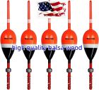 Fishing Bobbers Spring Floats For Crappies Slip Buoyant Balsa Wood Body Fishing