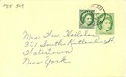 A Letter From Canada With Queen Elizabeth Ii Stamps Postcard