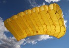 Firelite 172 Skydiving Parachute Reserve Canopy - Yellow 7 Cell - Great Shape