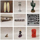 Diorama 1 64 1 64 Accessories Garage Tires People Hitches Pumps Signs Mechanics