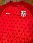 Nike Team Usa Soccer Jersey 2018 Red All Star World Cup Match Dri Fit Kit Size L