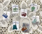 Vintage Usa States State Map Travel Souvenir Road Charm Jewelry Memories  7 