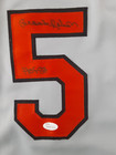 Brooks Robinson Signed Baltimore Orioles Jersey Inscribed  hof 83   jsa Coa 