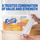 Scott Comfortplus Toilet Paper 12 Triple Rolls 231 Sheets Per Roll Septic Safe 1