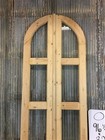 Arched French Double Doors  32x96 5  3 Pane Glass European Styled Doors O5