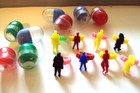 Vtg Gumball Charm  1966 Batman Series  8  Samson Rings base Vending Machine Toy