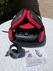 Hifold Adjustable Kids High Back Travel Packable Booster Seat Red W case