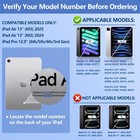 Keyboard Case For Ipad Air 13 Inch  m3 m2  2025 2024    Ipad Pro 12 9 Inch  6th 