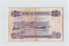 Mauritius 50 Rupees 1967  P-32a  Sign  Beejadhur cook  Circ  Scarce Qeii   G3