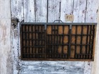 Hamilton Wooden Printers Drawer Letterpress Printer Tray Typeset Shadowbox  17