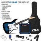 Lyxpro Beginner 39    Electric Guitar   Electric Guitar Accessories  Blue