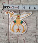 Shriner Large Embroidered Jacket Emblem Patch 5 5   X 4 75   New Old Stock 