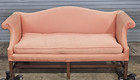 Kittinger Williamsburg Mahogany Chinese Chippendale Sofa Cw 23