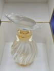Nina Ricci 1976 Vintage Lalique Perfume Bottle   Box L air Du Temps Beautiful   