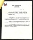 1967 Indy 500 Indianapolis Motor Speedway D-a Garage Area Sheet  3pp Usac Letter