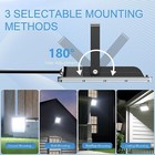 2 Pack Led Flood Light Plug In Exterior Security Outdoor For Stadium Yard Garden