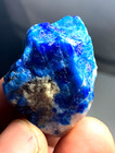 160 Gram Natural Blue Hauyne Rough Crystal From Afgh 