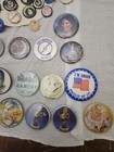 Vintage Presidential Pins 102 Pieces Nixon clinton gore fdr jfk And Many More
