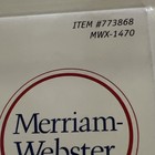 Franklin Merriam-webster s Electronic Dictionary   Thesaurus Mwx-1470 New