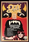 Vintage Ozzy Ozbourne Speak Of The Devil Tour Concert Poster Rare March 5 1983