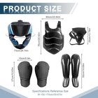 Taekwondo Boxing Gear Set  Karate Sparring Gear Set Height Youth Or Adults  M   