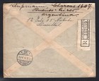 Argentina 1905 Registered Cover To Germany  Per Steamer Ss Duca Di Galliera